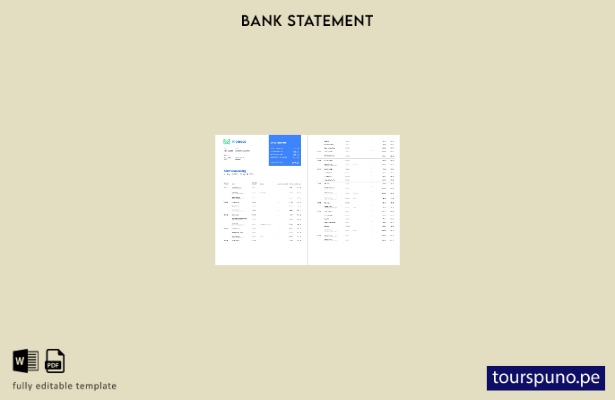 listo para imprimir extracto bancario Monese de Alemania en Deutsch, plantilla d