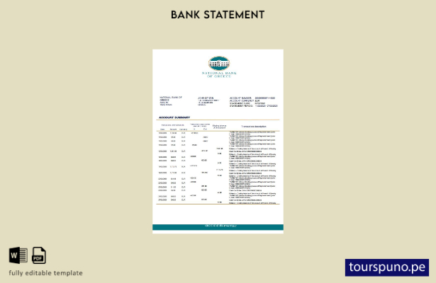 listo para imprimir plantilla de word   extracto bancario del Banco Nacional d 4