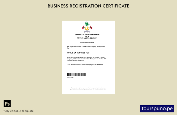 listo para imprimir Plantilla de plantilla de Word y PDF del certificado de r 13