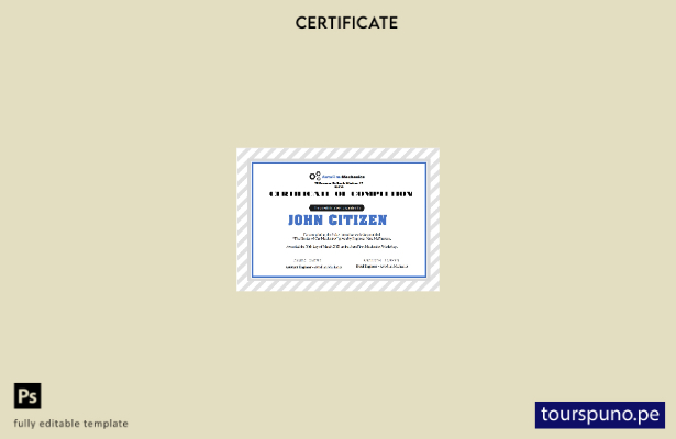 Plantilla de certificado de experiencia en taller de automóviles de EE. UU. list