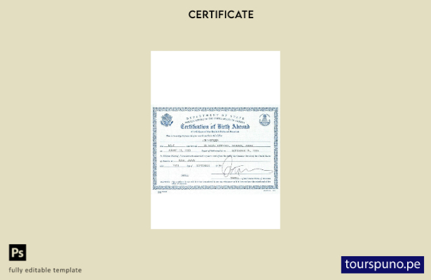lista para imprimir plantilla de certificación de nacimiento en el extranjero de