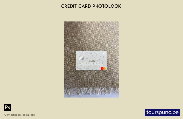 listo para imprimir Argelia Calyon Algérie Bank mastercard photolook plantilla f
