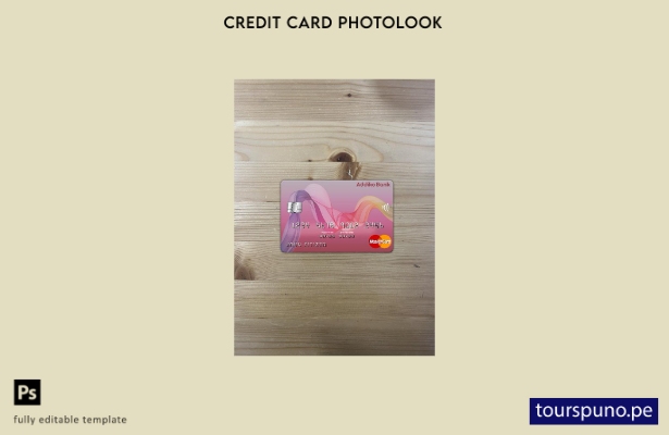 listo para imprimir Bosnia y Herzegovina Addiko banco mastercard photolook plant