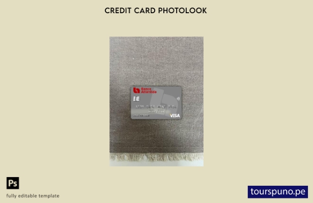 listo para imprimir Honduras Banco Atlántida visa tarjeta de débito fotolook pla