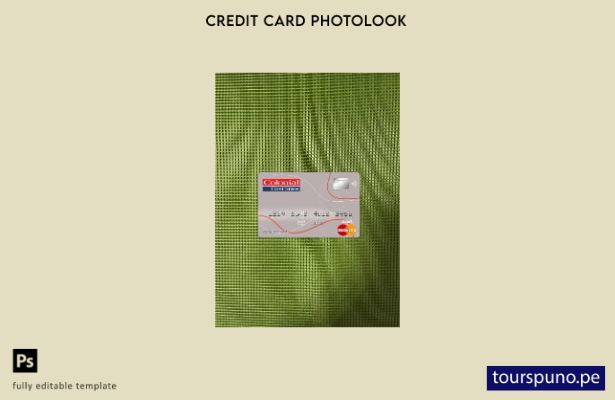 listo para imprimir Plantilla frontal de apariencia fotográfica de tarjeta maest