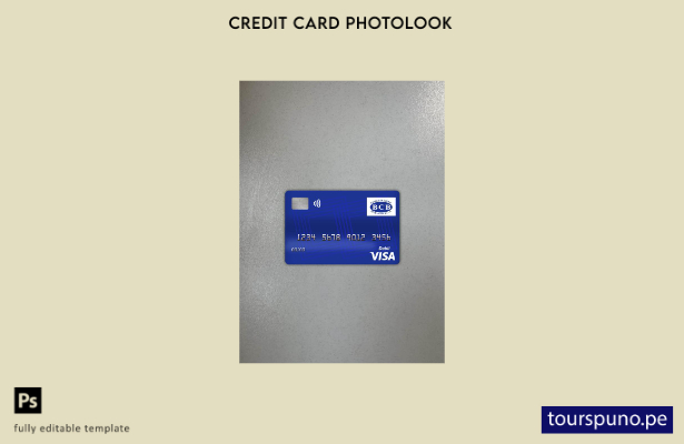 listo para imprimir Plantilla frontal de aspecto fotográfico de tarjeta de dé 14