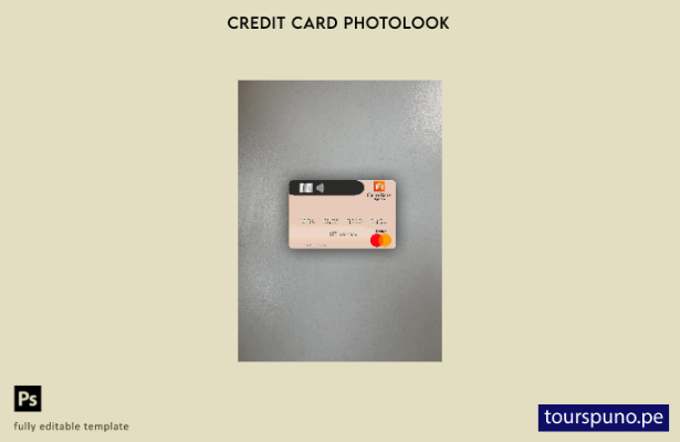 listo para imprimir Uganda Cairo Bank Uganda mastercard photolook plantilla fron