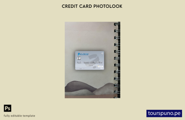 listo para imprimir plantilla frontal de aspecto fotográfico de tarjeta de d 112