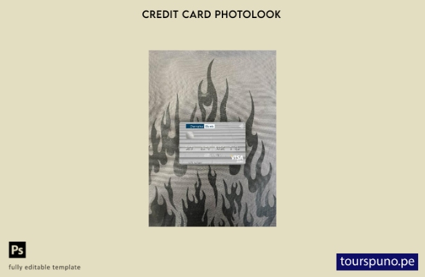 listo para imprimir plantilla frontal de aspecto fotográfico de tarjeta de d 128