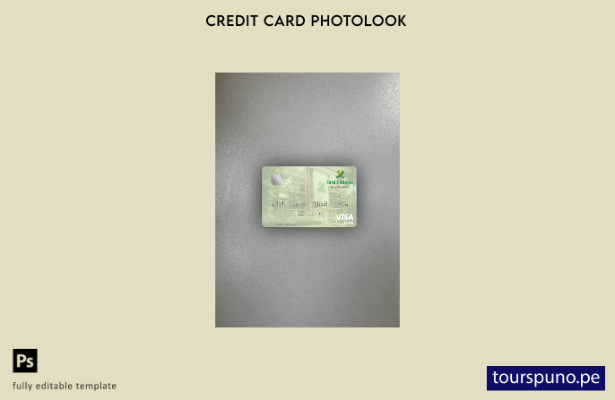 listo para imprimir plantilla frontal de aspecto fotográfico de tarjeta de d 243