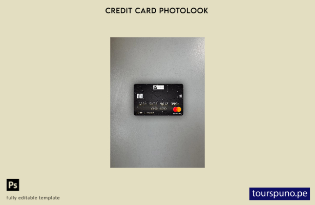 listo para imprimir plantilla frontal de aspecto fotográfico del Banco de Aston