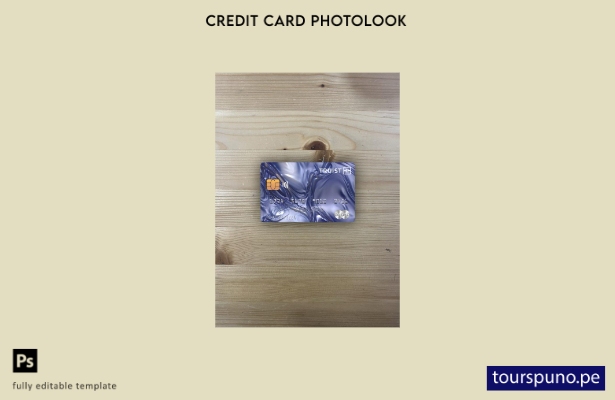 plantilla frontal de aspecto fotográfico de mastercard de USA Truist Bank lista