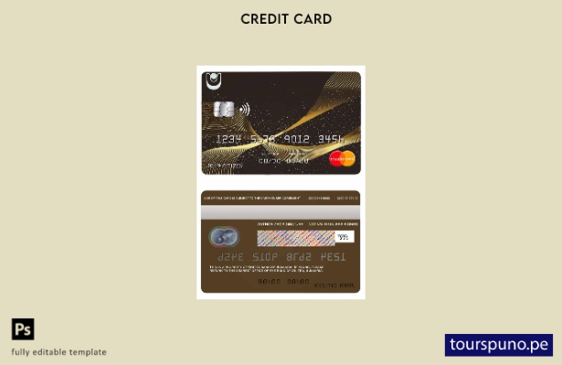 lista para imprimir la plantilla mastercard de Bulgaria United Bank