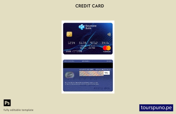 lista para imprimir plantilla de mastercard de Nigeria Keystone Bank