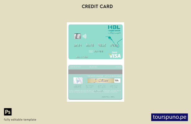 lista para imprimir plantilla de tarjeta de débito visa Maldives Habib Bank Limi