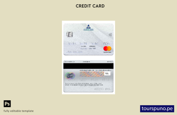 lista para imprimir plantilla de tarjeta mastercard de Montenegro Atlasmont Bank