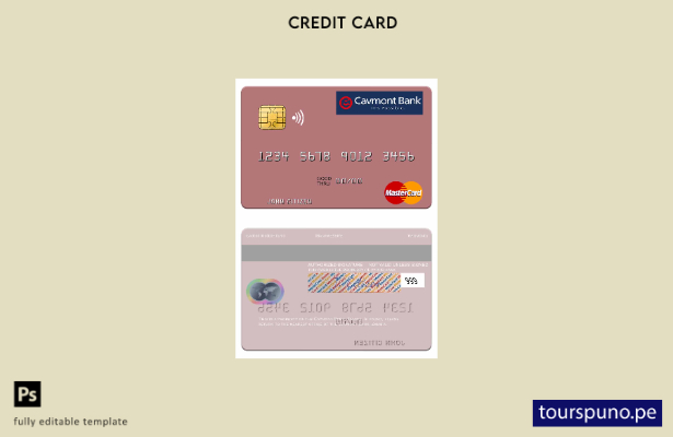 lista para imprimir plantilla de tarjeta mastercard de Zambia Cavmont Bank