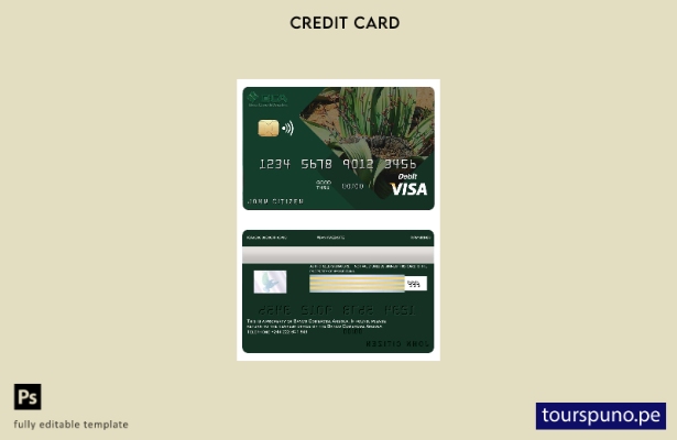 lista para imprimir plantilla de tarjeta visa de banco comercial de Angola