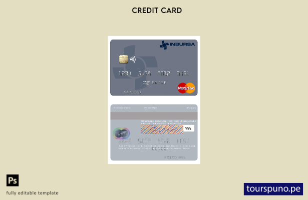 lista para imprimir plantilla mastercard México Grupo Financiero Inbursa