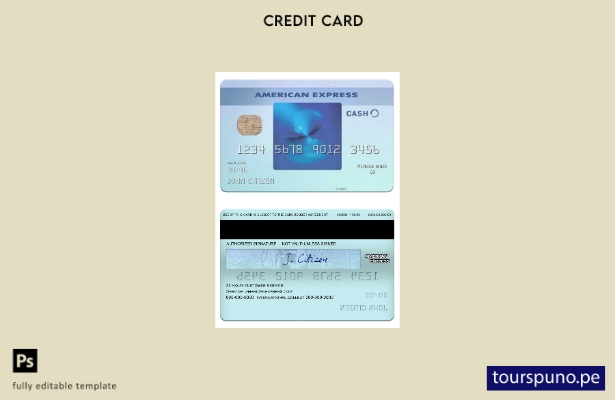 listo para imprimir Tarjeta Blue Cash Everyday® del banco BlueVine de EE. UU. de