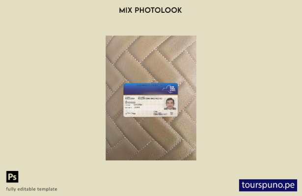 listo para imprimir plantilla FRONTAL de aspecto fotográfico de tarjeta médica d