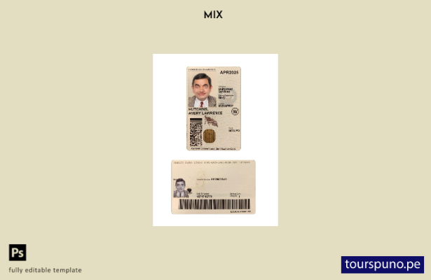 lista para imprimir plantilla de tarjeta de identificación de los Convenios de G