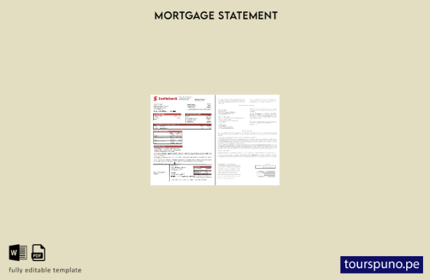 listo para imprimir extracto de hipoteca del banco Scotiabank de Antigua y Barbu