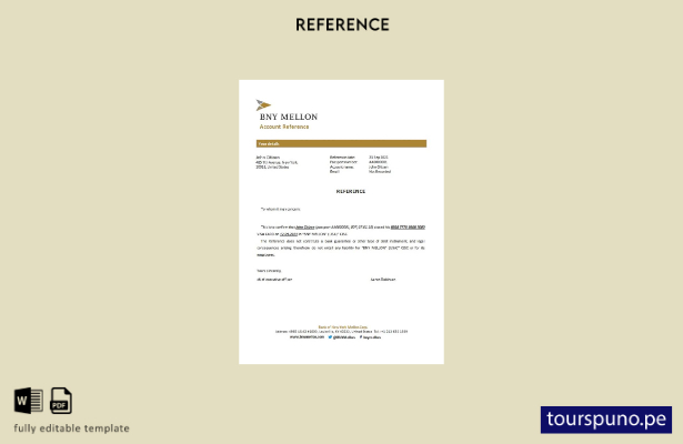 lista para imprimir plantilla de referencia de cierre de BNY Mellon de EE. UU.