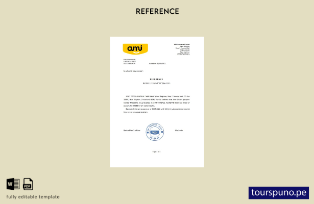 lista para imprimir plantilla de referencia del banco Ami de Nueva Zelanda