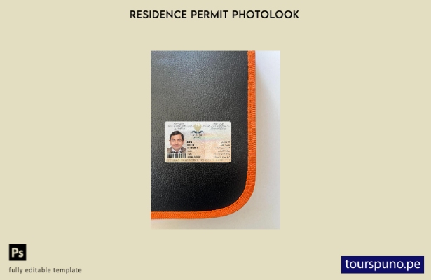 listo para imprimir plantilla frontal de aspecto fotográfico de tarjeta de res 1