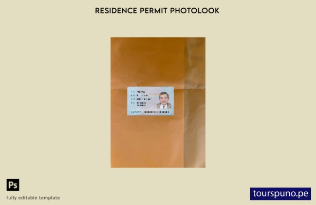 listo para imprimir plantilla frontal de aspecto fotográfico de versión de tarje