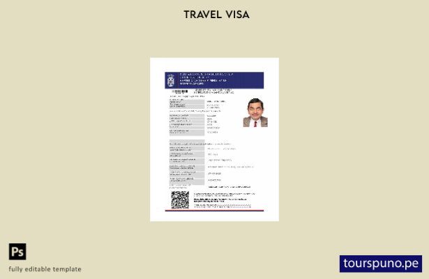 lista para imprimir la plantilla de visa electrónica de Serbia en formatos Word