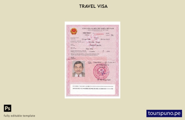 lista para imprimir plantilla de versión de licencia discrecional (Dl) de visa d