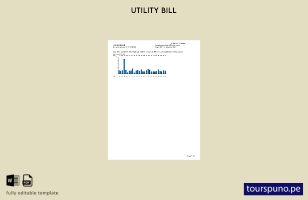 listo para imprimir páginas de facturas de servicios públicos Delmarva Power d 2